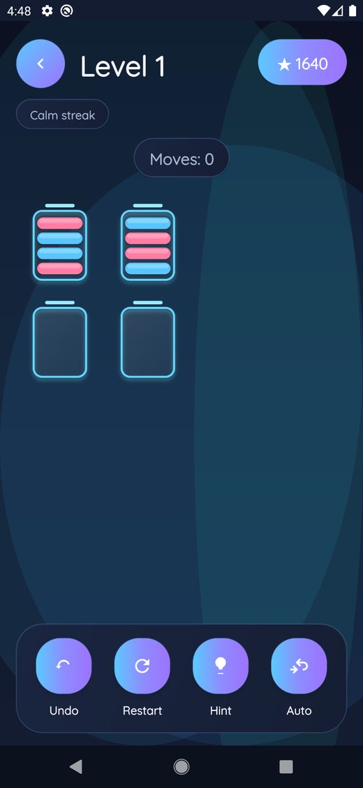 Dark mode gameplay