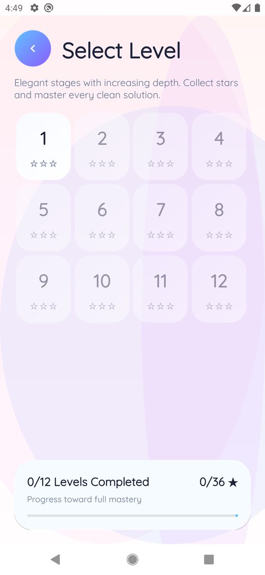 Light mode levels